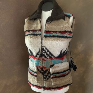 Powder River Outfitters Wool Vest NWT
